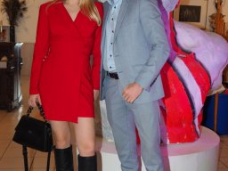 Fashion Show in der Contemplor Galerie Wien am 14. 03. 2024